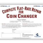 Flat-Rate coin changer repair